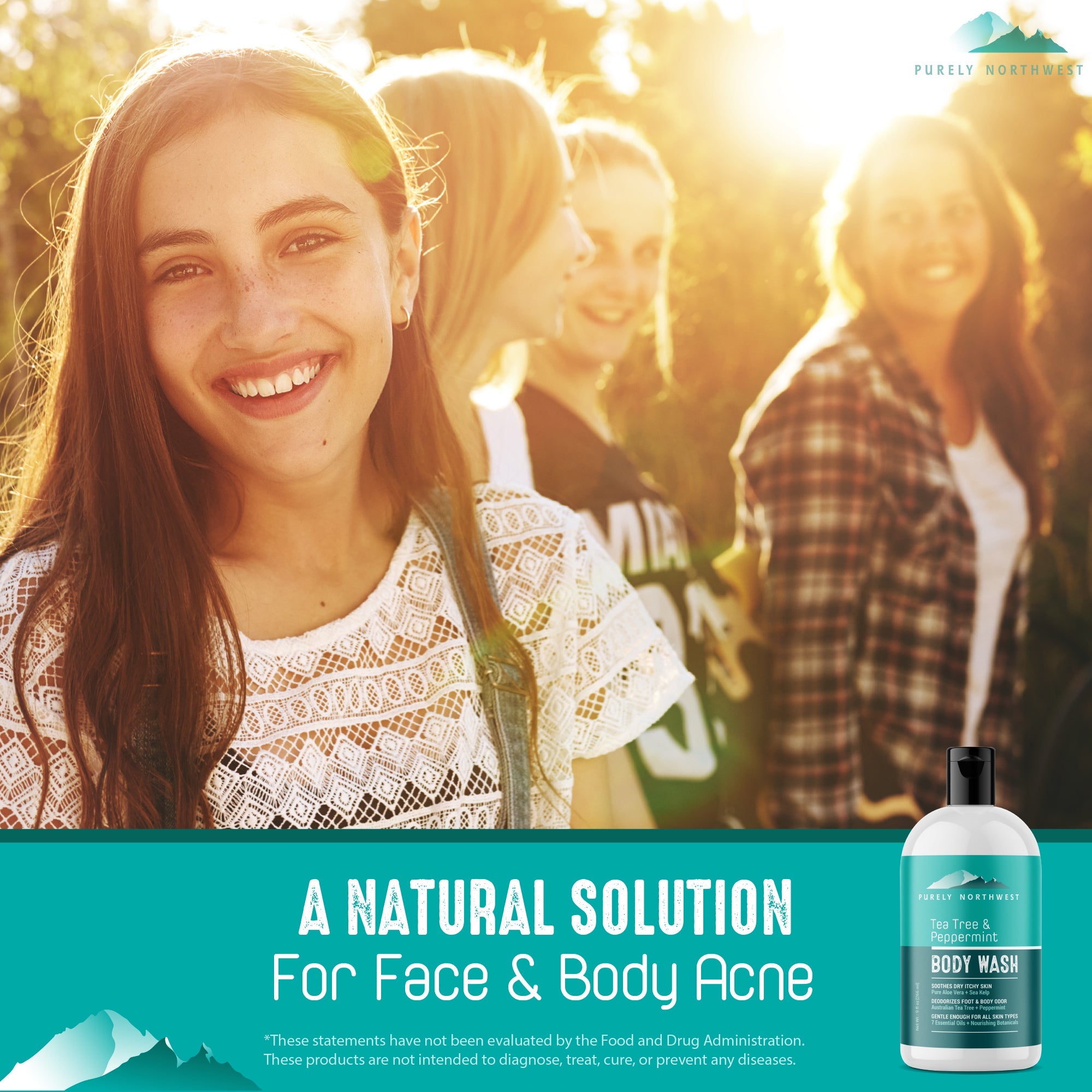 Tea Tree Body Wash lifestyle